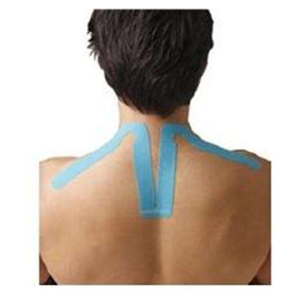 Tape Kinesiology SpiderTech 100% Cotton/Poly Acrylic Pre Cut Adhs Black 10/Bx